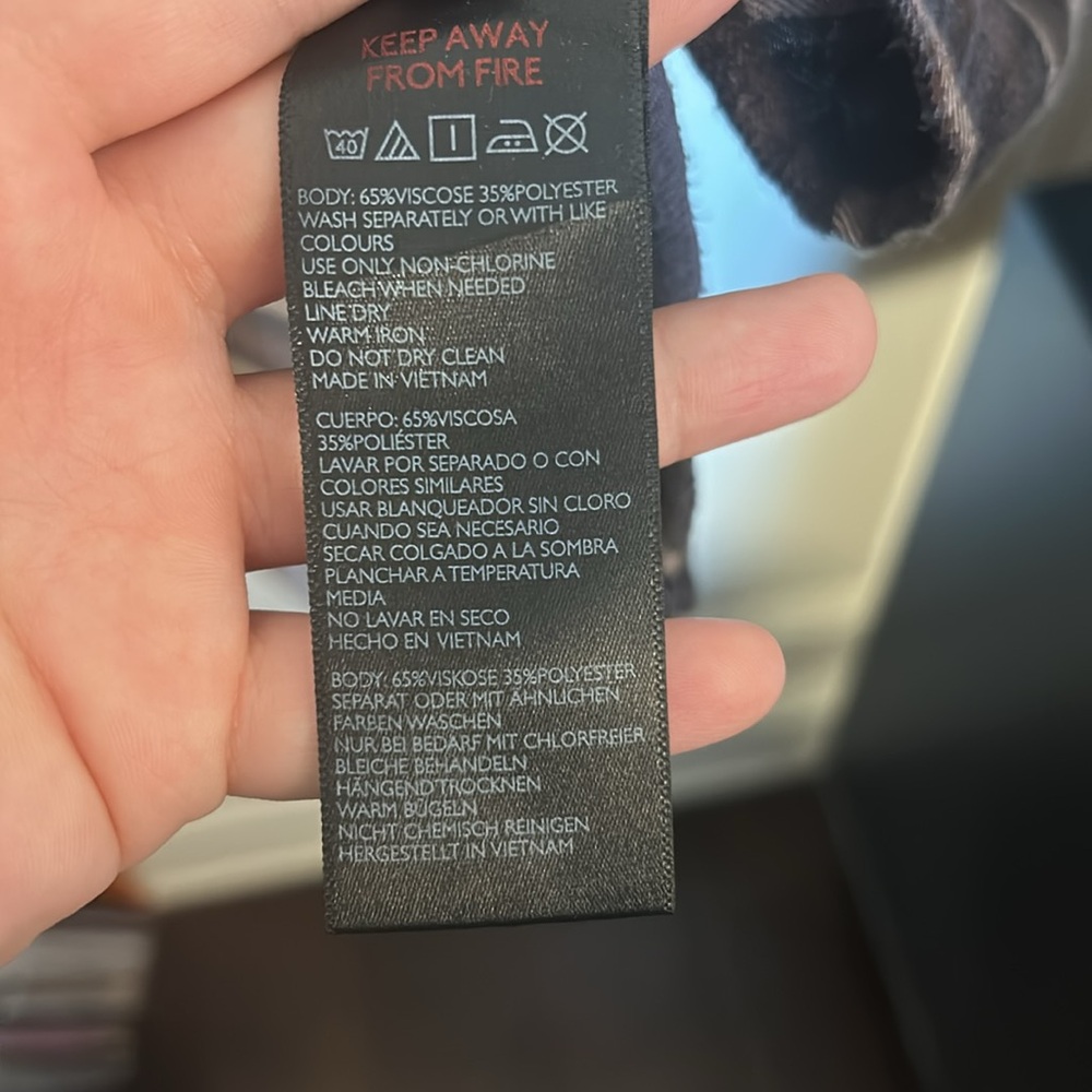 Uo Brendan Brown Drapey Flannel Button-Through Sh… - image 7